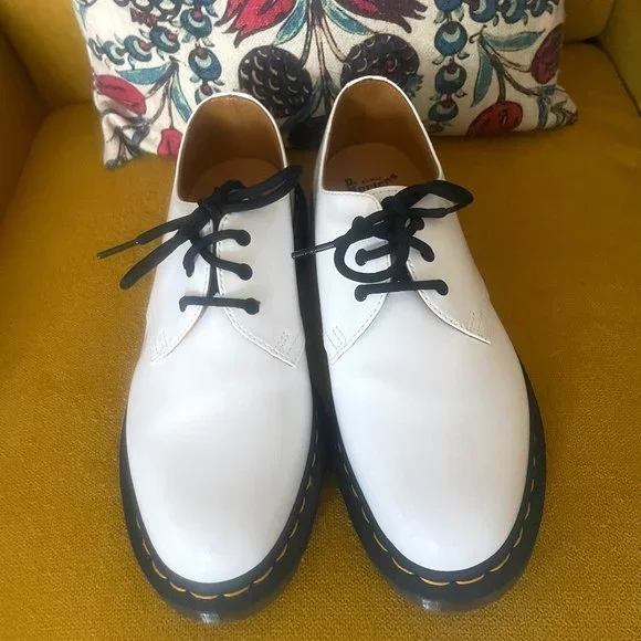 Dr. Martens | Shoes | White Patent Doc Marten Loafers | Poshmark display picture 2